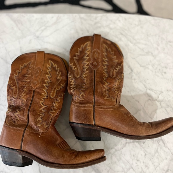 Genuine Leather Cowboy Boots - Picture 4 of 4